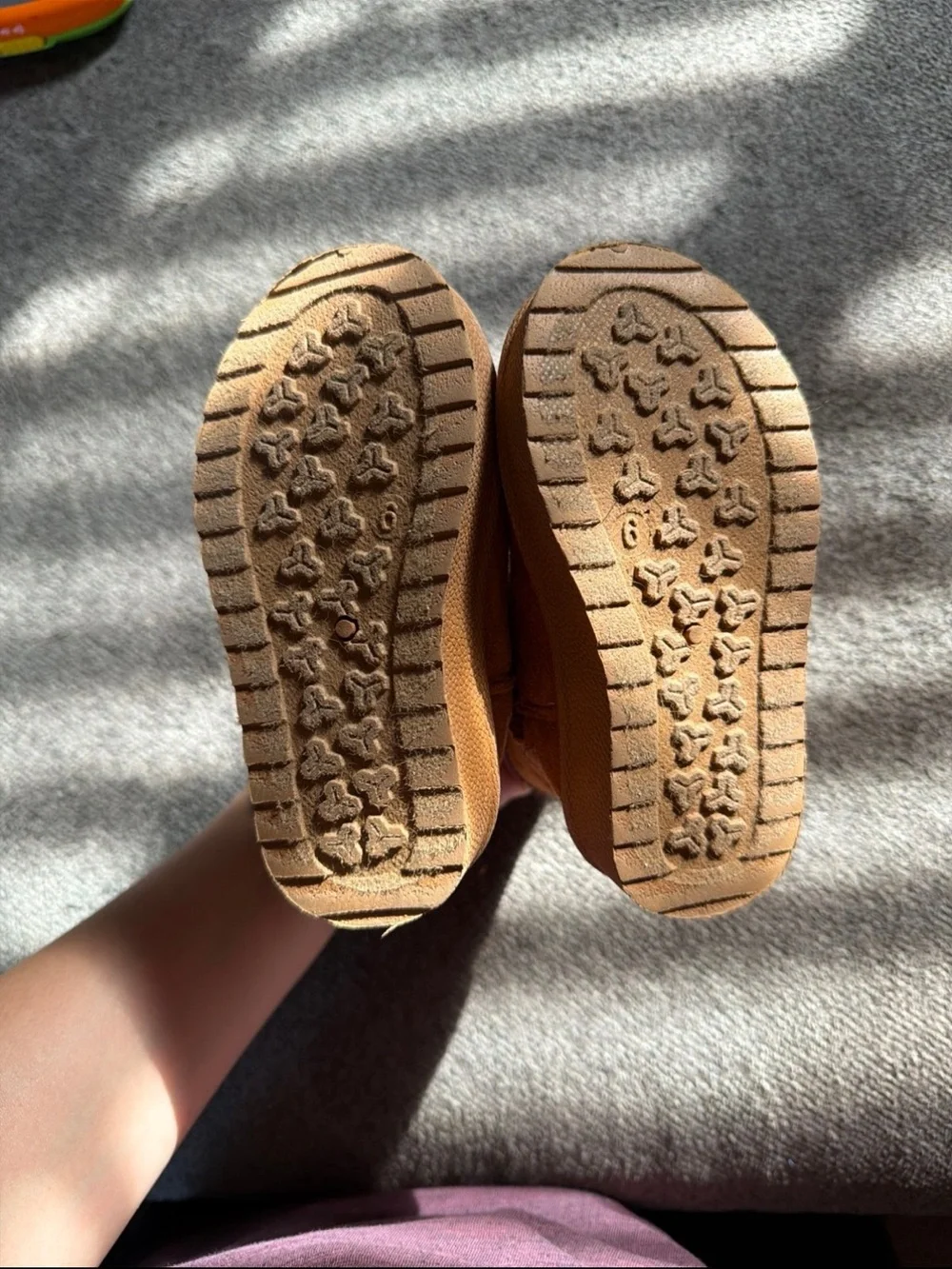 Cozy kids Short Winter Boots - Chestnut